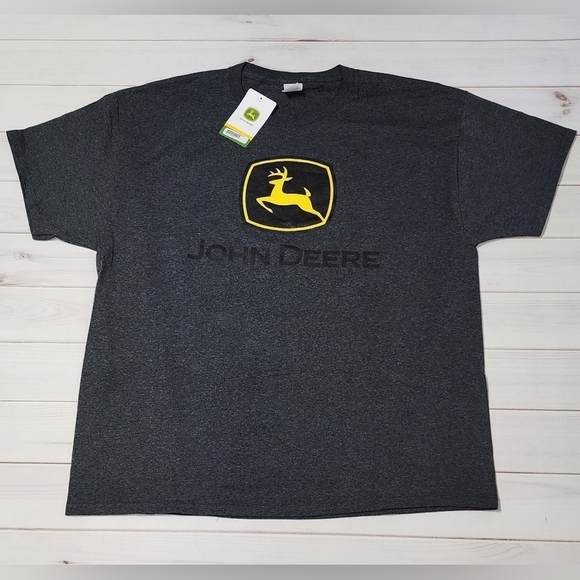 Hanes Other - Hanes Men's John Deere Logo Black Tee XL - New With Tags